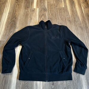 Lacoste Men's Black Zip-Up Sweater